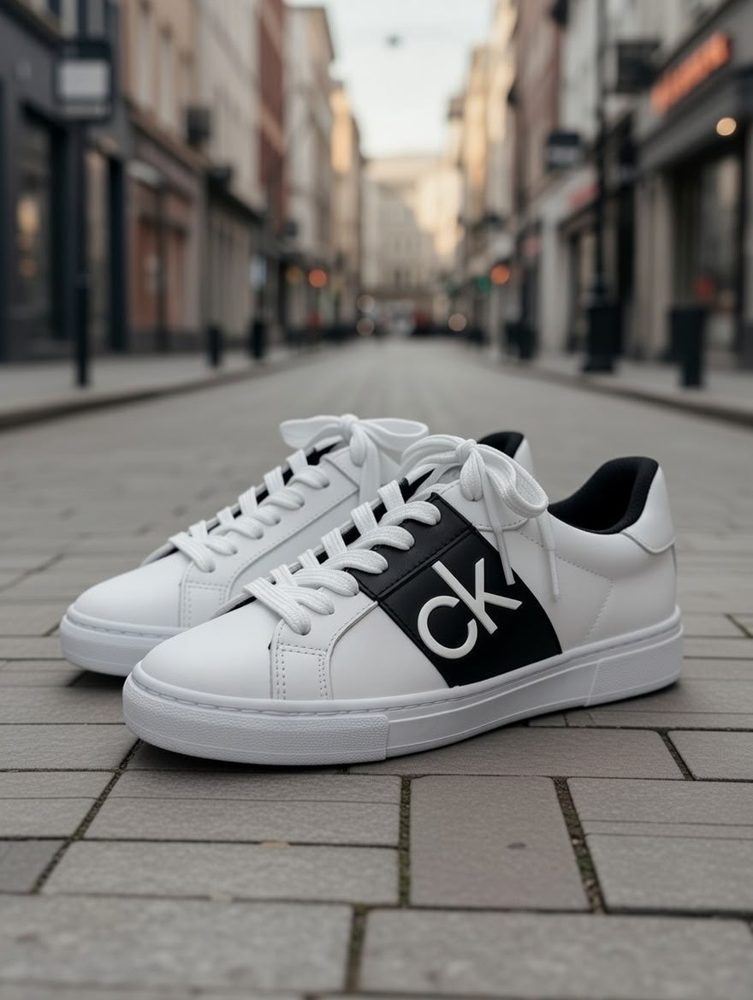 Calvin Klein Tenis CK Blancos