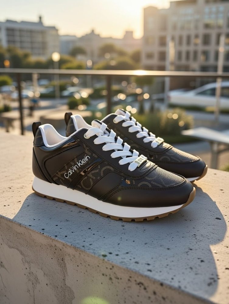 Calvin Klein Tenis Runner Negros